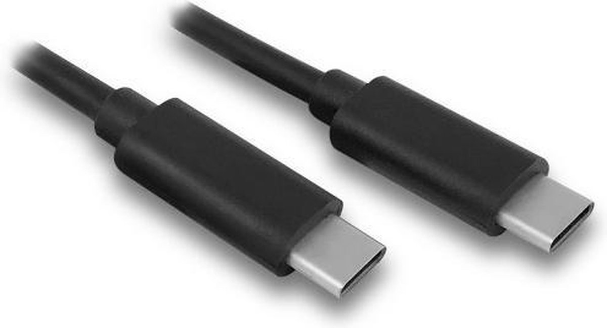 Ewent EW9640 USB-kabel 1 m 3.2 Gen 1 (3.1 Gen 1) USB C Zwart