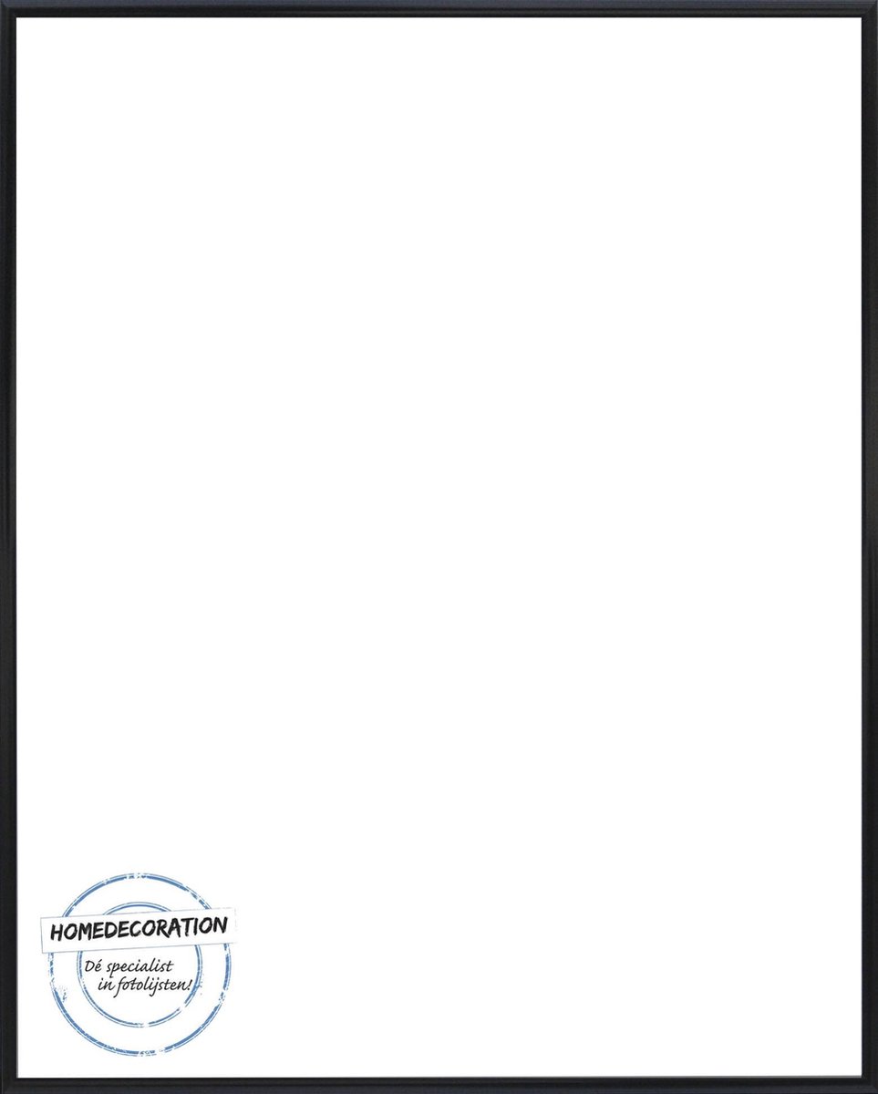 Homedecoration Kampen– Fotolijst – Fotomaat – 48x88 cm– Aluminium – Zwart mat