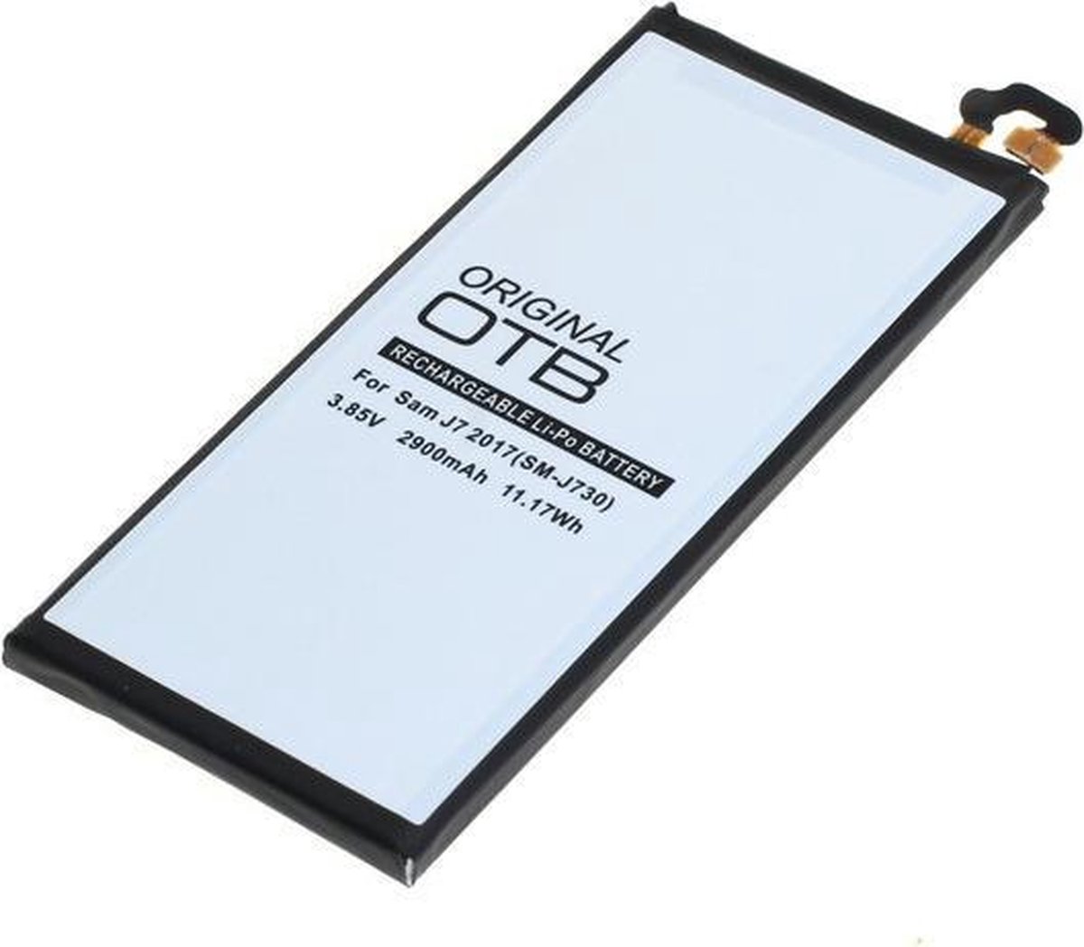 Batterij voor Samsung Galaxy J7 (2017) 2900mAh 3,85V Li-Polymer - Let op - Niet geschikt voor de eerste editie en 2016 of hoger dan 2017