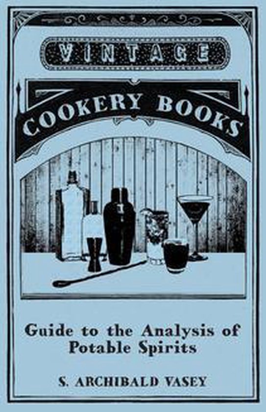 Guide to the Analysis of Potable Spirits - cover