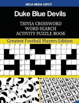 Duke Blue Devils Trivia Crossword Word Search Activity Puzzle Book