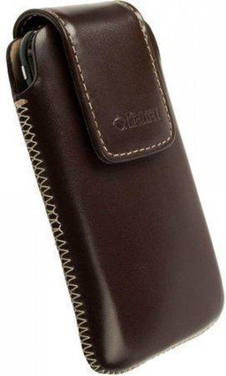 Krusell VINGA (lederen tas - maat M ) - Bruin