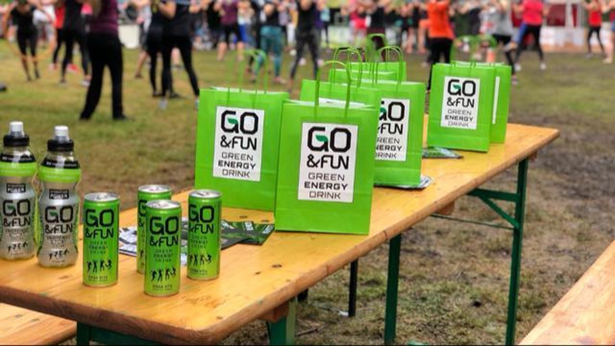 GO&FUN Green Energy Drink, 24 stuks (Géén Taurine & synthetische