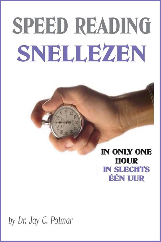 Speed reading/Snellezen - English/Dutch-Nederlands - cover