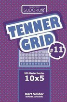 Sudoku Tenner Grid - 200 Master Puzzles 10x5 (Volume 11)