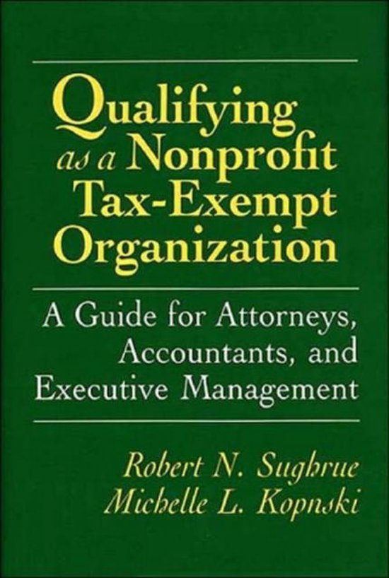 Qualifying as a Nonprofit Tax-Exempt Organization - cover