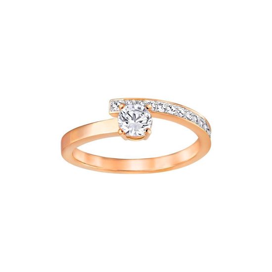 Swarovski Fresh Rose Gold Crystal Ring 5251684 (maat 52) | bol.com