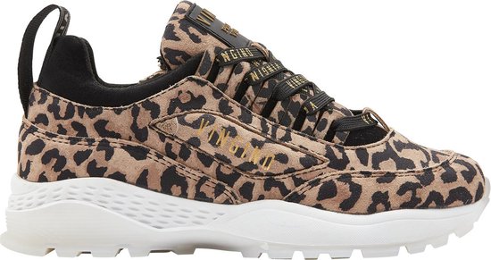 Vingino Fenna II Wit/Panter Kinderen | VG43-1019-02 | SNEAKERS