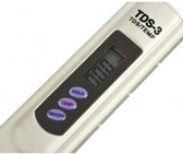 TDS Meter - Digitale TDS Meter meet opgeloste stoffen (mineralen, zouten, metalen,...) in PPM, voor vloeistoffen