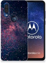 TPU Hoesje Motorola One Vision Stars