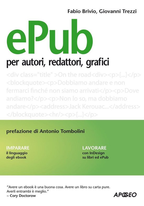 Editoria digitale 1 - ePub - cover