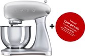 Smeg - SMF01SVEU MkIII - Keukenmachine -  Zilvergrijs - met drie jaar garantie!