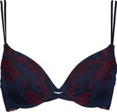 After Eden Eline Push-up BH - Tweekleurig Blauw - Maat D85