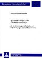 Normenkontrolle in der Europäischen Union