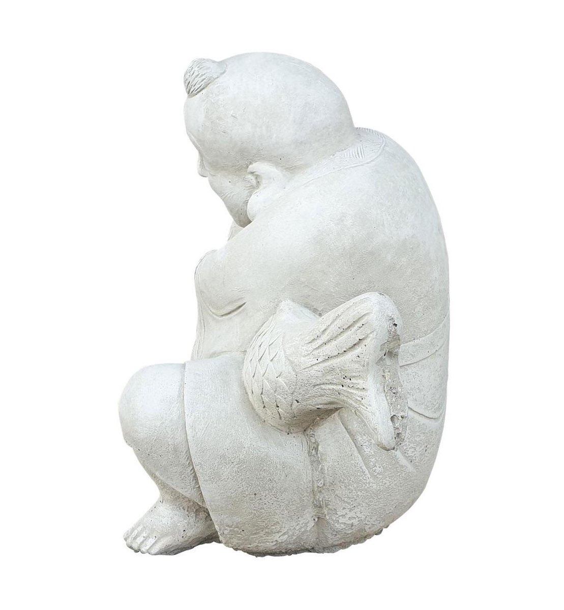 Boeddha beeld met vis - Boeddha beeld met Koi - Boeddhabeeld |  GerichteKeuze | bol.com