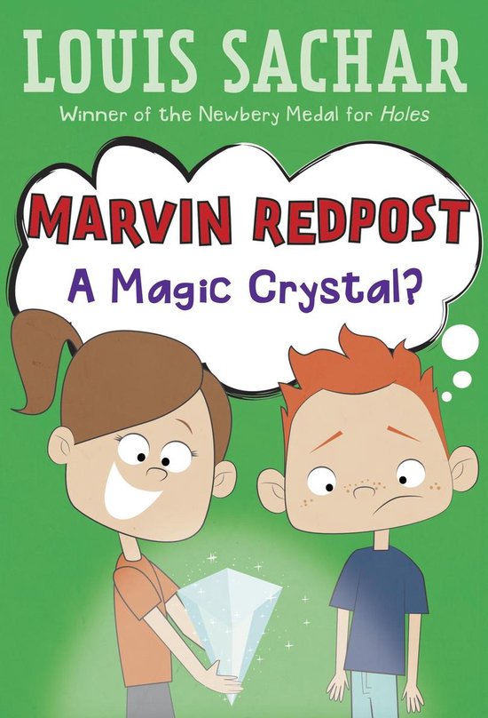 Marvin Redpost 8 - Marvin Redpost #8: A Magic Crystal? - cover
