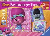 Ravensburger Trolls. Drie puzzels van 49 stukjes - kinderpuzzel