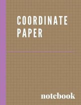 Coordinate Paper Notebook