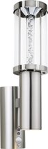EGLO Trono Stick - Buitenverlichting - Wandlamp Met Sensor - 2 Lichts - LED - RVS
