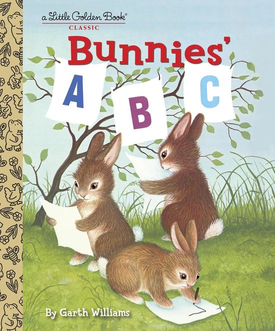 Little Golden Book - Bunnies' ABC - cover