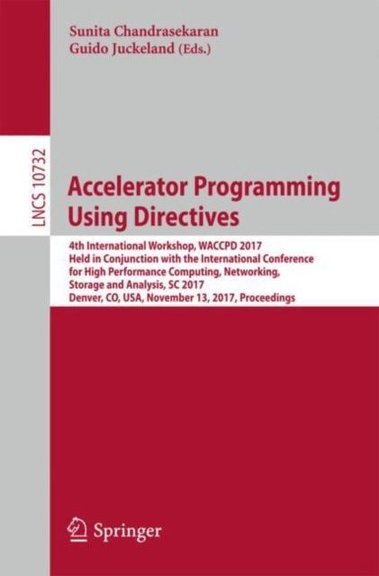Lecture Notes in Computer Science10732- Accelerator Programm ... - cover