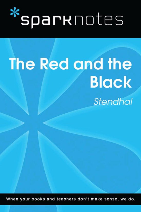 SparkNotes Literature Guide Series - The Red and the Black ( ... - cover