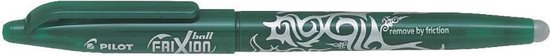 Frixion roller ball pen - Uitgumbaar - 0,7 mm - Groen