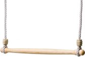 Déko-Play trapeze  ergonomisch van essen hout behandeld met lijnzaadolie PH 2.5m