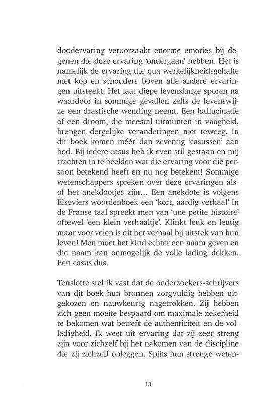 Wat een stervend brein niet kan