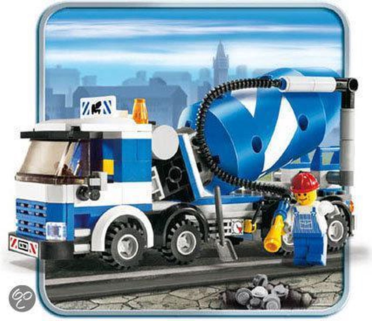 LEGO City Great Vehicles 60325 - Le Camion Bétonnière Jouet