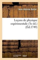 Sciences- Le�ons de Physique Exp�rimentale 3e �d.