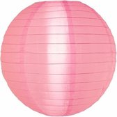 Nylon lampion roze - 35 cm