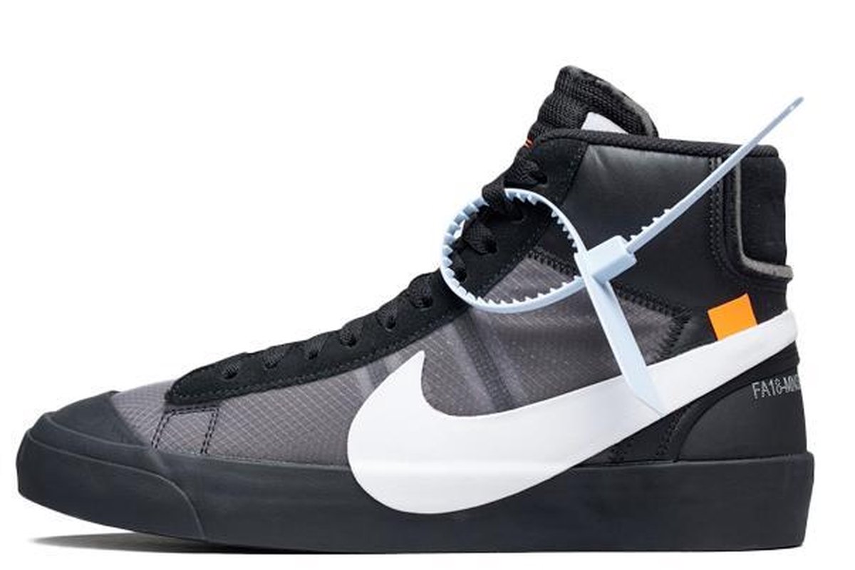 OFF X NIKE BLAZER MID ‘GRIM REAPER’ Zwart