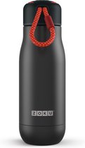 Zoku Hydration Drinkbeker - RVS - 350 ml - Zwart