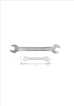 YATO YT-0371-14x15mm Double Open End Wrench