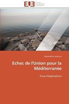 Echec de l'Union pour la Méditerranée
