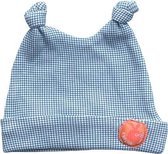Zero2Three blauw wit mutsje – newborn