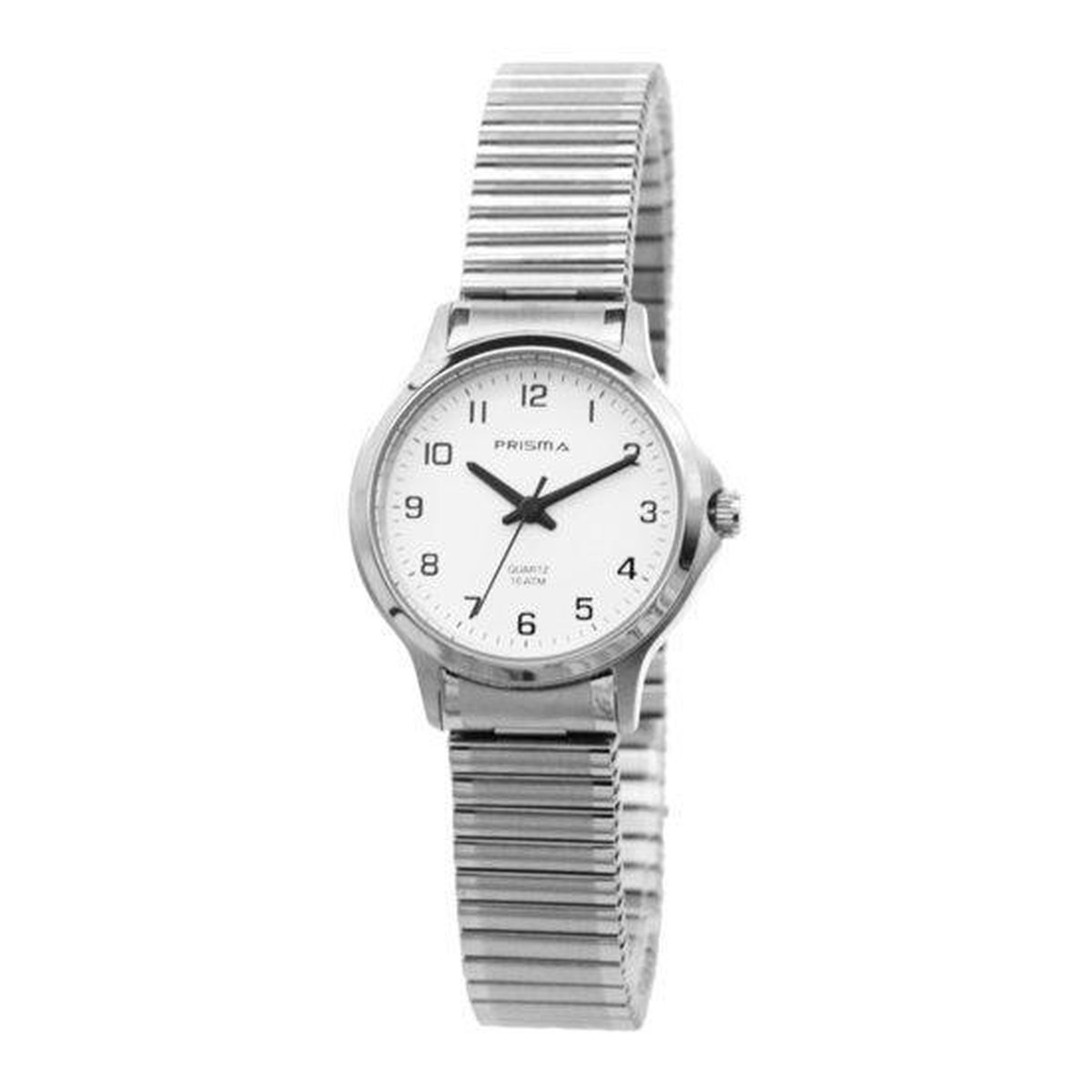 Prisma Stainless Steel Dames horloge P8360 - Staal