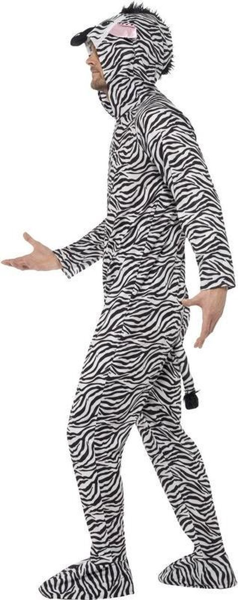 Vooruitgaan affix Classificeren Onesie zebra voor volwassenen 40-50 (m) | bol.com