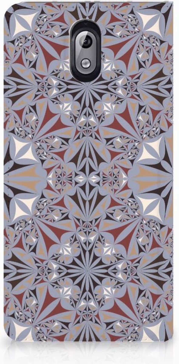 Nokia 3.1 (2018) Standcase Flower Tiles