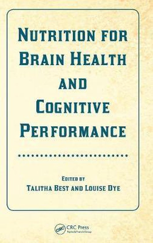 Nutrition for Brain Health and Cognitive Performance - cover