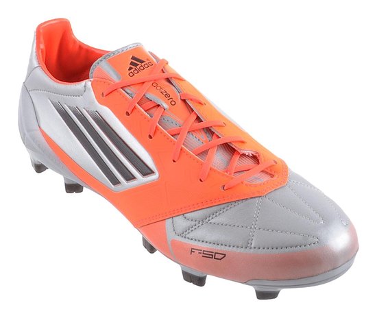 adidas F50 Adizero TRX FG - Voetbalschoenen - Mannen - Maat 44 2/3 -  Zilver/ Oranje | bol
