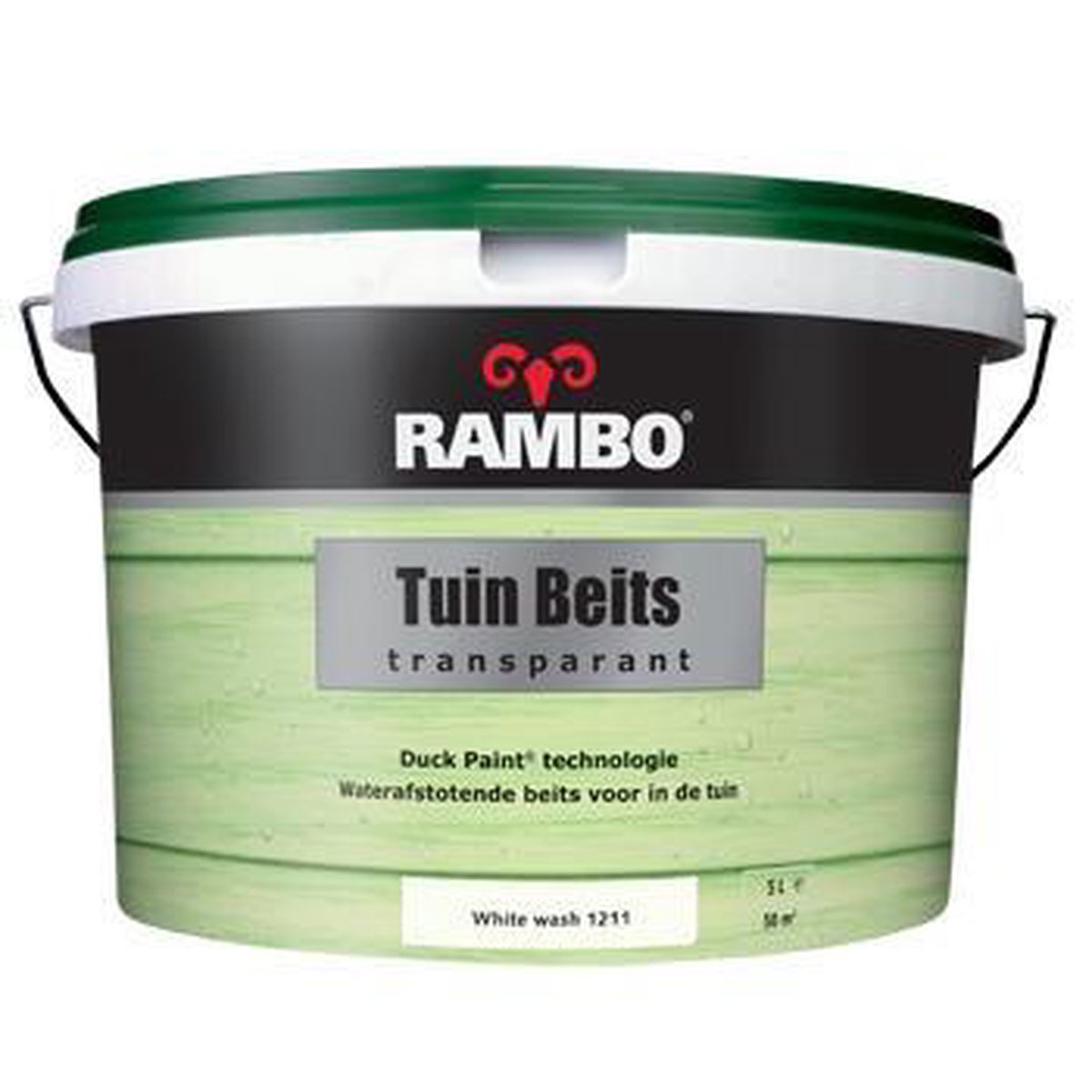 Altijd meer Negen Rambo Tuinbeits - 5 liter - Whitewash - Transparant | bol.com
