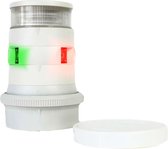 Aqua Signal Serie 34 wit Driekleuren/Anker LED Navigatielicht
