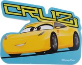 Disney Cars 3 Reuzegum Cruz 10 Cm Blauw/geel