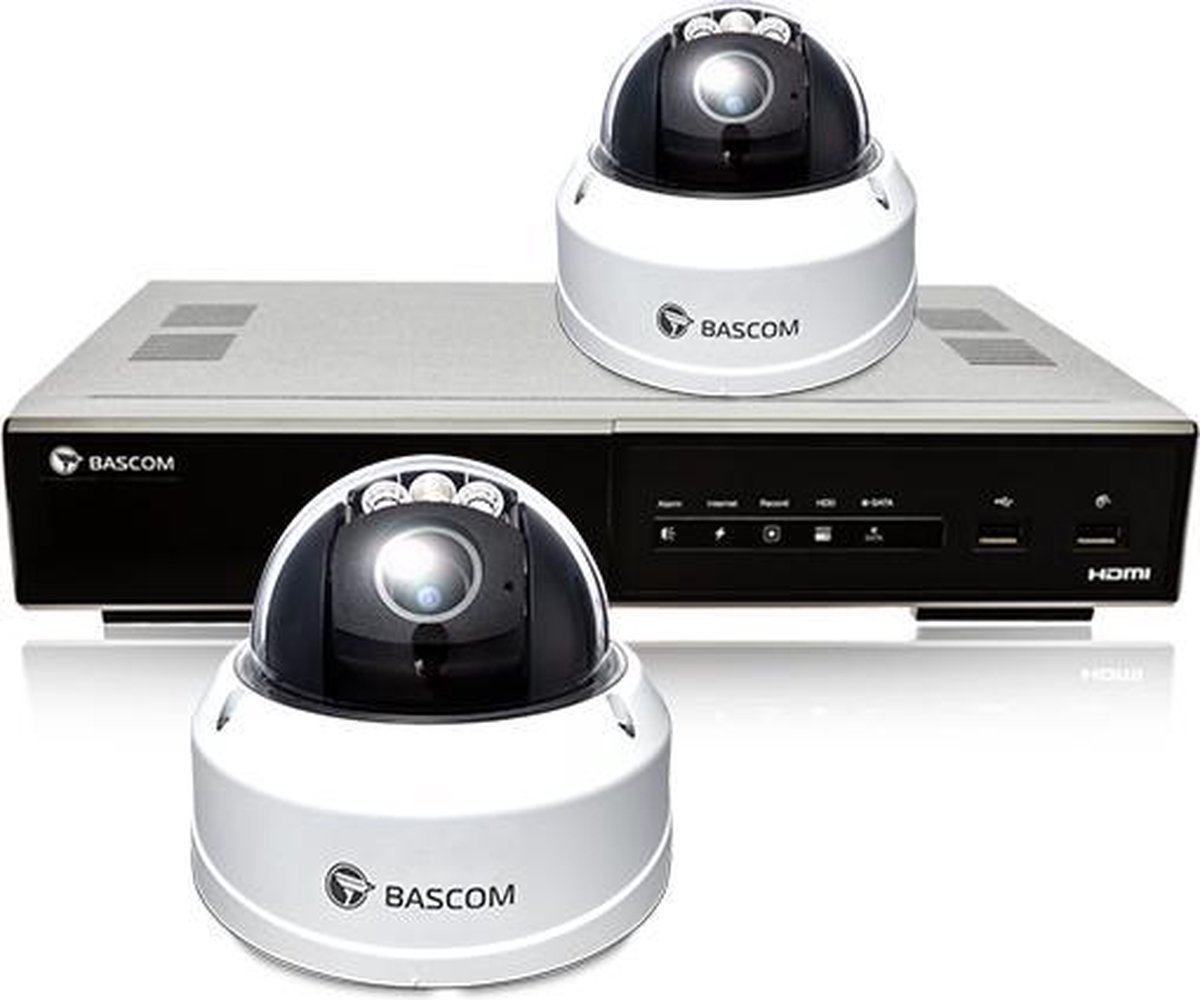 HD PLUS camerasysteem met dome bewakingscamera's bol.com