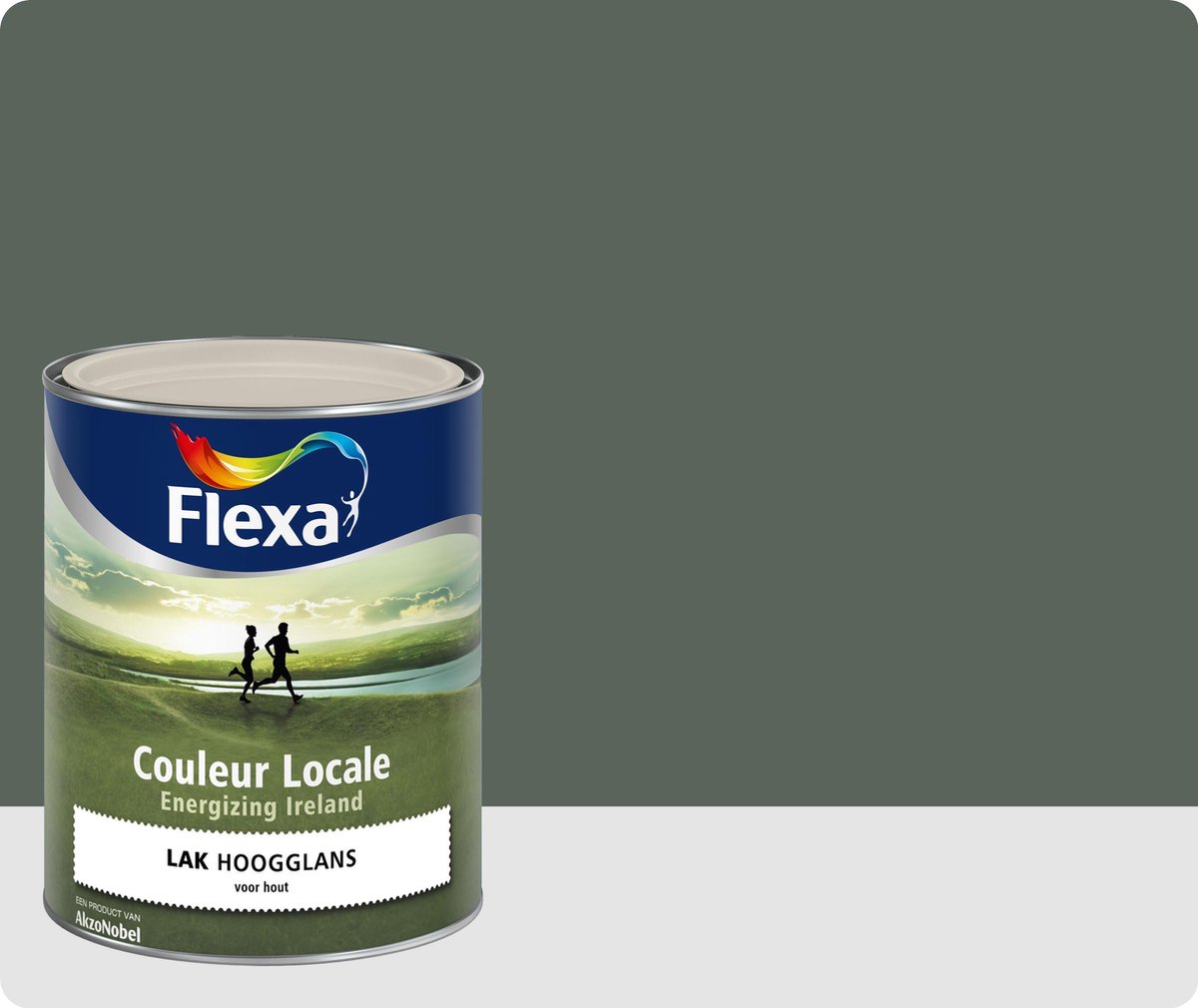 Flexa Couleur Locale - Lak Hoogglans - Energizing Ireland Moss - 7085 - 0,75 liter