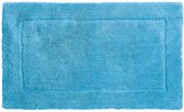 Casilin - Luxe Badmat Antislip 120 x 70 - Water absorberende Badkamermat - Wasbaar - Lichtblauw