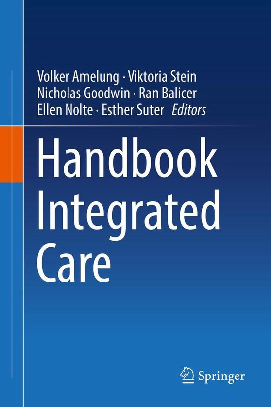 Handbook Integrated Care - cover
