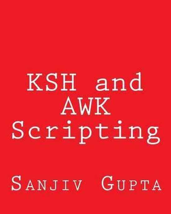 KSH and AWK Scripting - cover